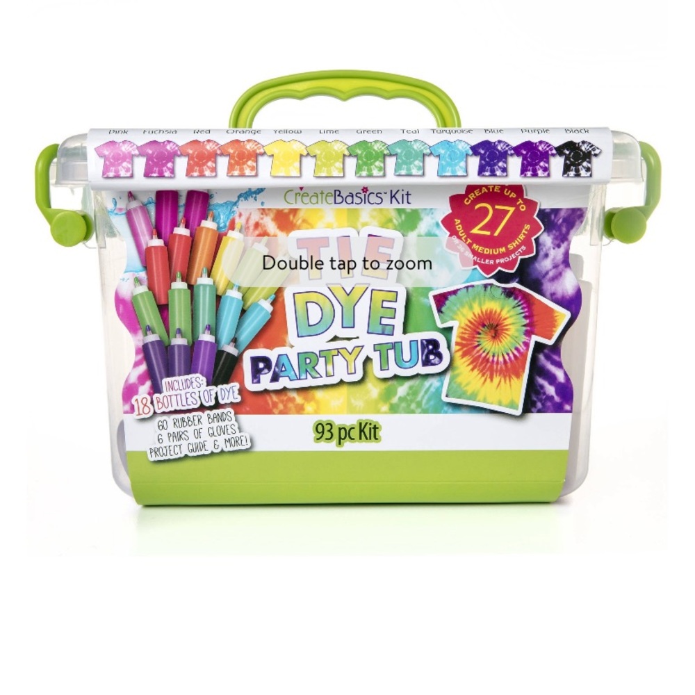 Tie Dye Kit Bucket- 93 pieces
